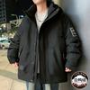 Chaqueta de plumón de grafeno estilo Hong Kong para hombre, estilo Berlin Winter Explosions (pluma de pato blanca de alta calidad)