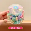 Coloridos pasadores de pelo de pulgar estilo coreano para niños y niñas, lindas diademas, dulces cordones para el pelo de niños, gomas elásticas de alta elasticidad, accesorios para el pelo