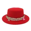AliExpress Amazon ebay cartola de lã chapéu de exterior estilo minoritário chapéu de palco cartola de copa reta cartola de aba larga