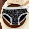 Calcinha Infantil Cintura Alta 10A Antibacteriana Algodão Virilha Calcinha Feminina Virilha Estendida Tamanho Grande Sexy Boxer Calcinha para Mulheres