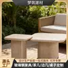 Mesa de café personalizada de fibra de vidrio con forma especial, Mesa de café grande artística para área de descanso de vestíbulo de hotel, Mesa de café personalizada de fibra de vidrio