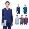 Roupas de lavagem de mãos médica e de enfermagem, roupas para esfregar as mãos, conjunto novo, roupas de lavagem de mãos para sala de cirurgia, comércio exterior transfronteiriço, grande quantidade, design e personalização