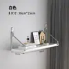 Estante de almacenamiento de pared sin perforaciones, partición de pared montada en la pared junto a la cama, decoración de pared para sala de estar, estante para router, estantería de pared