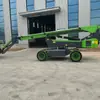 Plataforma Elevadora Eléctrica 16m y 18 y 20m Carretilla Elevadora Eléctrica de Brazo Recto Plataforma de Trabajo Aéreo Vehículo de Trabajo Aéreo
