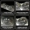 Almohadillas de Soporte para el Pecho para Ropa Interior Personalizada, Copas de Espuma para Sujetador de Traje de Baño, Empaque Blíster, Inserciones de Plástico para Sujetador, Copas de Molde para Empaque