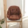 Cojín para Silla de Asiento de Dormitorio Cojín para Silla de Oficina Trabajador Cojín para Glúteos Respaldo Integrado Artefacto Sedentario Correa