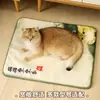 Tapete de Hielo para Mascotas, Tapete Anti-Calor, Tapete de Dibujos Animados con Perros Impresos, Tapete Universal para Cama de Gato, Tapete de Seda de Hielo, Tapete Refrigerante, Cama para Mascotas # #