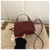 Bolso Cuadrado Pequeño para Mujer Moda Otoño 2025 Bolso de Hombro Bolso de Mano Casual Bolso Cruzado Sencillo de Moda
