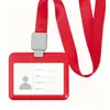 Porta gafete retráctil con cordón, porta credencial de trabajo, gafete de fábrica, protector de tarjeta de acceso estudiantil, porta credencial de identificación con cordón