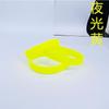 Pulseira de Silicone Cor Sólida Pulseira de Pulso Infantil e Adulto em estoque Pulseira Luminosa Tira de Pulso para Construção em Equipe Pulseira de Borracha