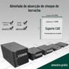 Máquina de equipamento para blocos de borracha preta amortecedora bloco de borracha à prova de choque pad de borracha bloco de borracha bloco de borracha anti-colisão