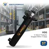 Cilindro Hidráulico 3 Toneladas Flange Frontal Cilindro de Dupla Ação Cilindro Hidráulico Empilhadeira Pequena Máquina Dobradeira de Tubos Fabricante Ponto Transfronteiriço