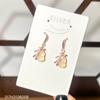 Brincos de prata esterlina S925 Brincos de cabaça femininos distintos e combinados Nicho de moda Calcedônia Gancho de orelha avançado Brincos jovens