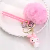Llavero Colgante Sanrio Dibujos Animados Lindo Colgante Decoración de Bolsa Peluche Llavero de Kuromi Juguetes al por Mayor