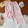 Pantalones Cortos de Algodón Nube para Mujer de Verano, Delgados, de una Pieza, Adecuados para Usar Afuera, Pantalones de Casa de Algodón Puro Sueltos para Estudiantes y Chicas Jóvenes