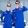 Ropa de trabajo de ingeniería con cuello alto para primavera y otoño, traje de manga larga para soldadura, ropa de taller para hombres, ropa de trabajo para reparación de automóviles, uniforme de trabajo, ropa de protección laboral