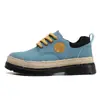 Botas Hombre Primavera y Otoño Nuevo Estilo Británico Exterior Casual Deportivo Caña Baja Zapatos de Trabajo Calzado Juvenil de Moda para Hombre