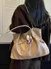 Yozzi 2026 nueva bolsa de gran capacidad para mujer, bolsa de mano simple para el día a día, bolso de hombro versátil