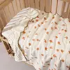 Toalla de Baño de Gasa para Bebé Transfronteriza, Manta de Siesta Clase A para Recién Nacidos, Suave, Absorbente, Manta Multifuncional para Recién Nacidos