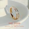 Anillo Gympani 925 para Mujer Diseño Nicho Anillo para Pareja Anillo Lleno de Diamantes Anillo para Mujer Estilo Frío de Moda ins Anillo para Comer