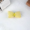 Nuevos Adornos de Lazo Amarillos Lindos Rellenos de Algodón para Ropa Infantil, Accesorios para el Cabello, Zapatos, Calcetines, Bolsas, Pinzas para el Cabello y Otros Accesorios