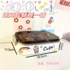 Linda Lonchera de Doble Capa Lonchera Estilo Japonés Apta para Microondas con Cubiertos Lonchera Portátil para Trabajadores de Oficina y Estudiantes