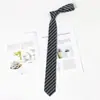 Estilo Universitario Corbata jk Estudiante Japonés Corbata Verde Nudo Perezoso Sin Nudo Aprendizaje Raíz de Pluma Corbata Blusa Uniforme Fresco