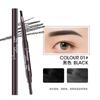 Maioli tridimensional multi-efeito lápis de sobrancelha triângulo de duas cabeças de uma palavra lápis de sobrancelha iniciante não é fácil de desmaiar caneta de maquiagem transfronteiriça