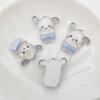 Transparente dos desenhos animados Animal Sanrio Resina Acessórios diy Clamp Head Rope Joias Material Mobile Phone Case Water Cup Patch