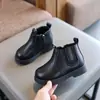 Botas Martin para Niños 2026 Otoño Nuevo Estilo Británico Suela Suave Botas Individuales Botas de Cuero Botas Cortas para Niñas Botas para Niños Botas para Bebés
