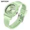 Popular Reloj de Pulsera Luminoso Impermeable Sanda Factory Estudiante Mano Regalo