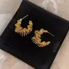 Novos Brincos de Pérola Moda Tendência Estilo Fada Frescos Simples Elegantes Joias Atacado para Mulheres