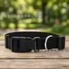 Collar para perro de color sólido de nailon, collar para mascotas anti-shock ajustable para perros y gatos pequeños y medianos, correa para perro al por mayor