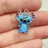 Acessórios Pingente Pontos Prateados Pingente Divertido de Orelhas Grandes Cartoon Liga de Metal com Gotejamento de Óleo Acessórios DIY Pulseira Roupas