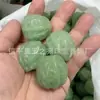 Bolas de Mão Imitation Hetian Jade Jasper Noz para Venda por Atacado Feitas de Material de Jade Branco Mongol, Cor de Jade Açucarado, um Par de Bolas de Fitness