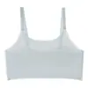 Sujetador de Copa Fija para Niñas de 7 a 12 Años, Primera Etapa de Desarrollo, Ropa Interior para Niñas, Chaleco Deportivo Anti-Golpes, Delgado