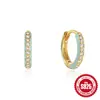 Novos brincos de gota de óleo com diamante clássico em prata de lei 925 brincos estilo ins europeu e americano mais vendidos brincos de esmalte