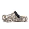 Zuecos de Verano Transfronterizos Estilo Nuevo para Hombre con Sensación de Caca, Calzado Exterior de Suela Gruesa, Un Zapato, Dos Formas de Usar, Chanclas de Playa Resistentes al Desgaste