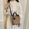 Bolso Cubo de Bloques de Color de Moda para Mujer 2026 Nuevo Modelo Bolso de Mano de Lujo Ligero Gran Capacidad Bolso de Hombro Cruzado