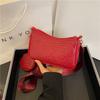 2026 Diseño Simple y Elegante, Bolso de Axila Color Block, Moda Casual, Textura de Moda, Bolso de Mano, Bolso de Hombro, Bolso Cuadrado Pequeño para Mujer