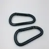 Varios tipos de mosquetón de aleación de aluminio en forma de D hebilla metálica hebilla de liberación rápida hebilla en forma de calabaza