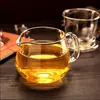 Suministro al por mayor vidrio resistente a altas temperaturas Pingüino olla Vidrio de borosilicato alto Tetera Pingüino tetera de 500 ml