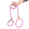 Correa para Perro Anti-Reventón Nylon Cosida a Mano Cuero Cuerda P Extendida Engrosada Antideslizante Entrenamiento Perro Cuerda Redonda Perro Grande Cadena P