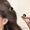 Presilha de cabelo laço de pérola estilo coreano para mulheres, mini presilha de garra de alta qualidade, acessório de cabelo versátil de princesa, presilha de cabelo fofa