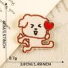 Patches Adesivos Bordados de Animais Originais para Roupas Moda DIY Acessórios Decorativos de Moda Adesivos de Tecido Wappen Coreanos