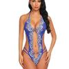 Suministro de comercio exterior Europa y Estados Unidos nueva ropa interior sexy mujeres sexy cuello hueco mono generación al por mayor