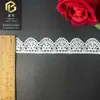 Encaje de bordado soluble en agua de seda de leche en stock, ribete de encaje de una sola cara para lencería hecha a mano DIY, vestidos de novia y accesorios Lolita
