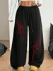 Calça longa casual de verão da Amazon para homens, tendência hip-hop, estilo high street, corte solto, nicho, perna reta, versátil, atacado