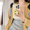 Funda de teléfono móvil magnética Ins tinta salpicada 16Promax para iPhone15 soporte magnético KT 14Pro/13