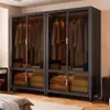 Armario de acero para uso doméstico en el dormitorio, fácil de montar, adecuado para apartamentos de alquiler, armario para niños, ahorra espacio para lugares pequeños, modelo nuevo